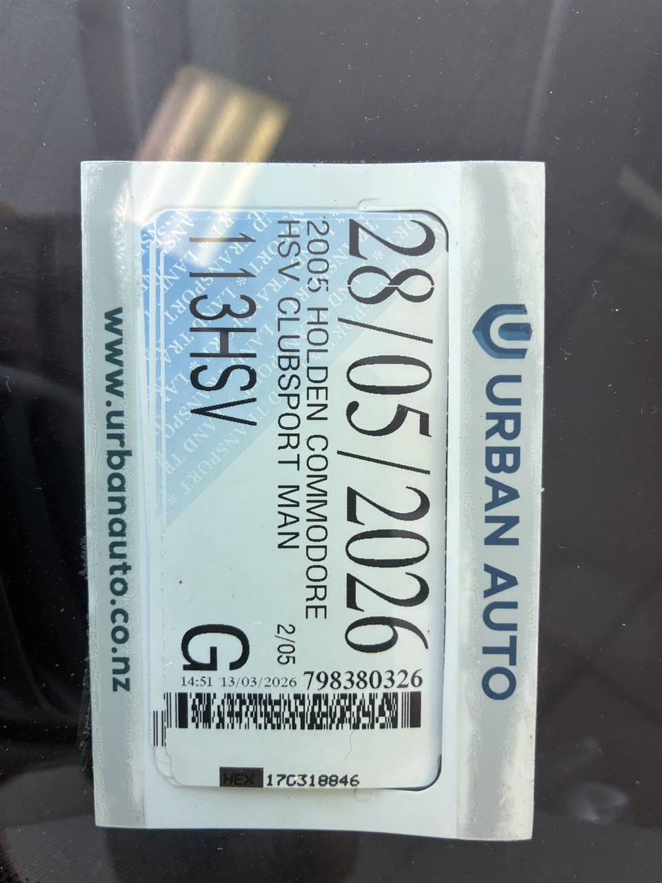 2005 Holden Commodore